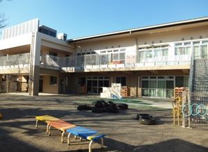 幼稚園・保育園　杉並区立下高井戸保育園（幼稚園・保育園）まで645m