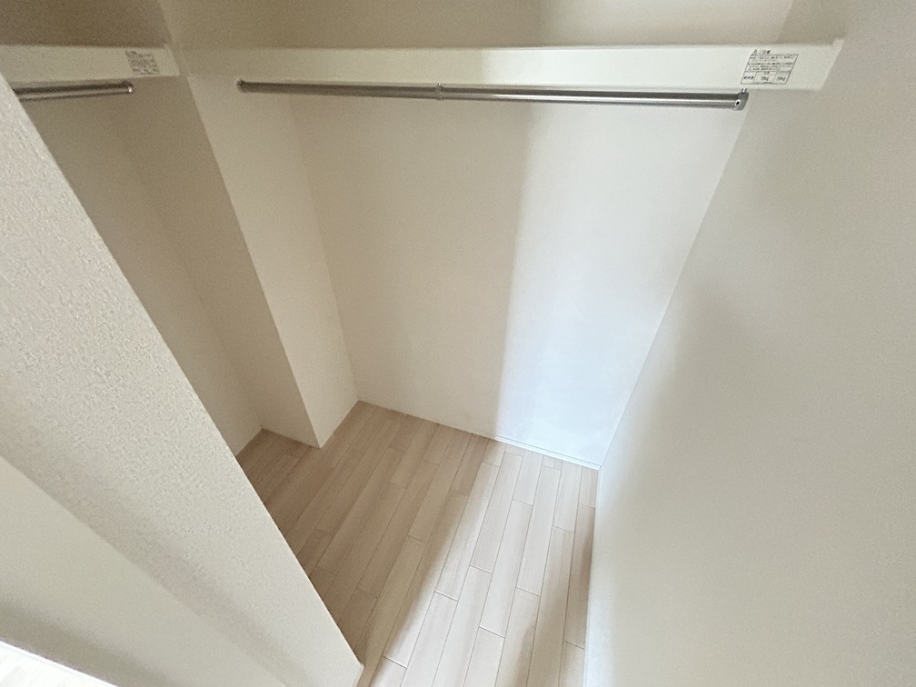 収納　実際のお部屋です