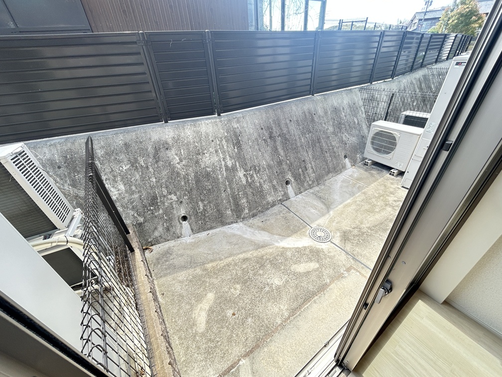庭　実際のお部屋です
