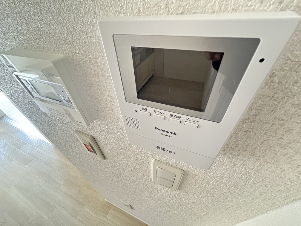 セキュリティ　実際のお部屋です