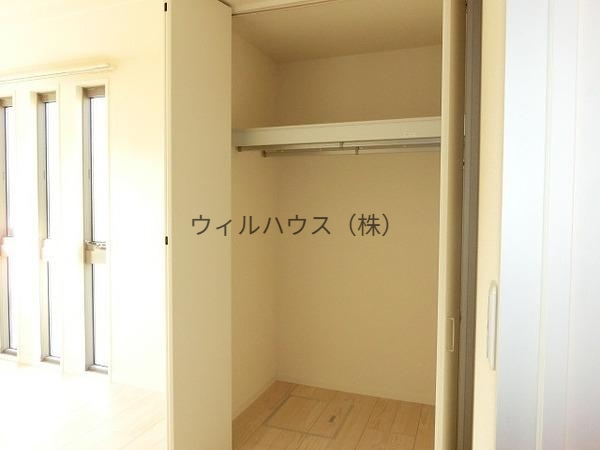 収納　洋室クローゼット！