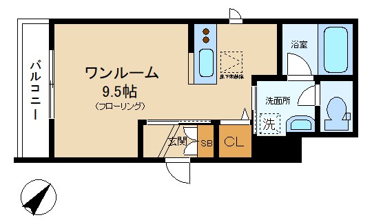ワンルーム Apartment in Shibuya, Tokyo — photo 2 of 3