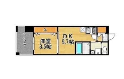 No.60 V-TOWER 天神の間取り写真