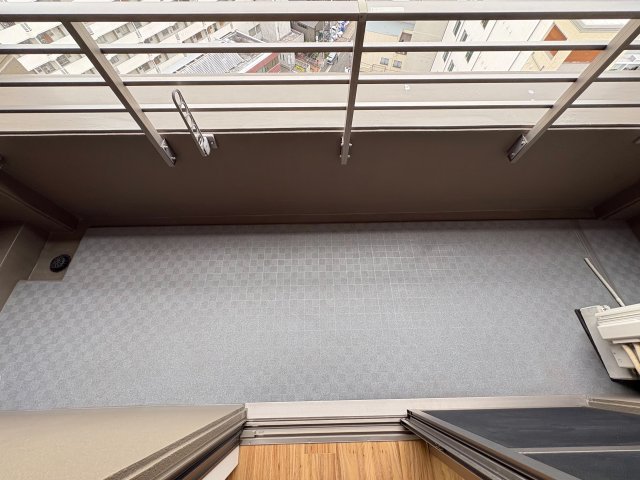 バルコニー　バルコニーがあります