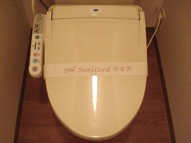 Je le prendsのトイレ写真