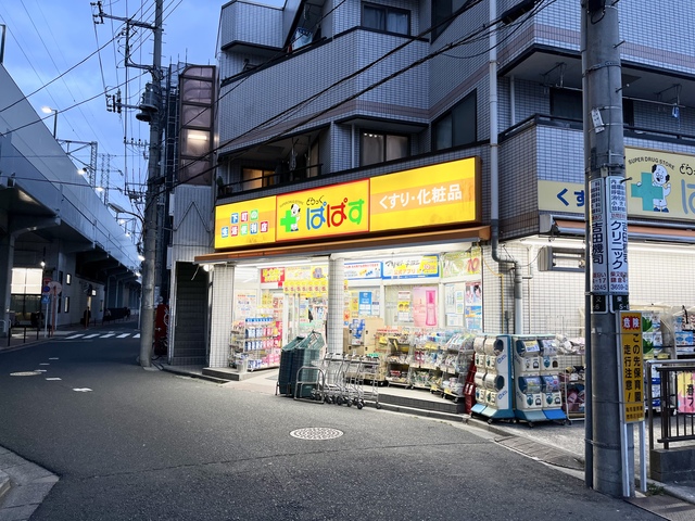 ドラックストア　どらっぐぱぱす新柴又店（ドラッグストア）まで730m