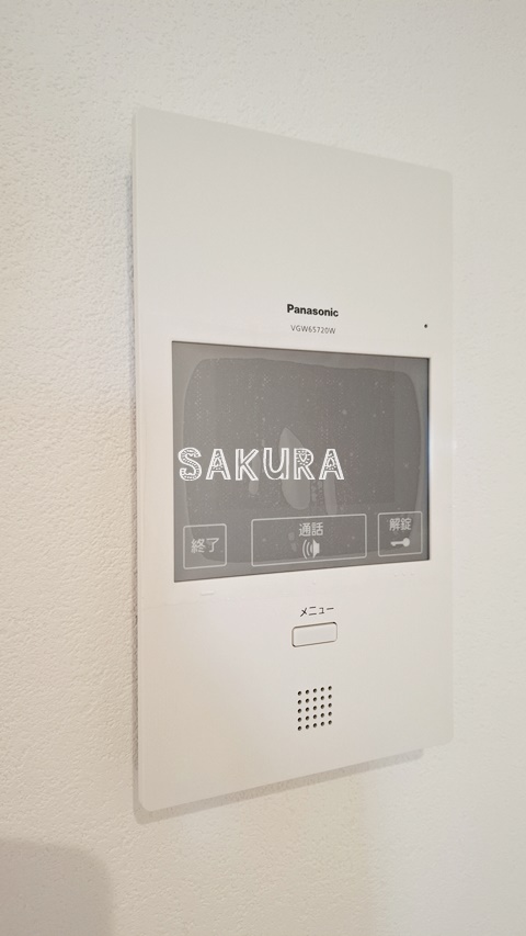セキュリティ　不審者、勧誘員をシャットアウトできるオートロックです♪