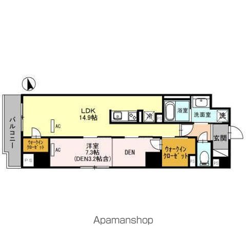 富山地鉄富山都心線 国際会議場前駅 徒歩2分 8階建 築9年の間取り写真