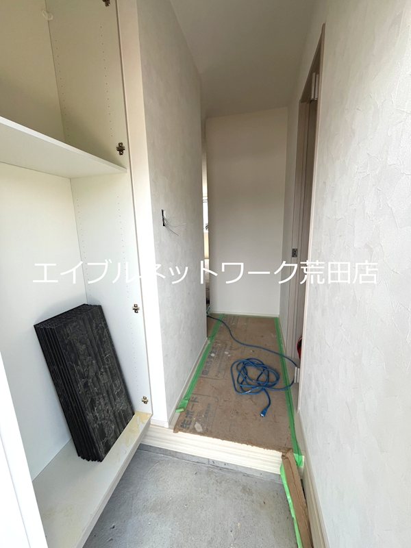 玄関　※建築中　1階同タイプ※