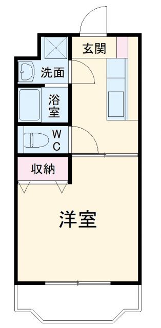 プレザント ワンの間取り写真