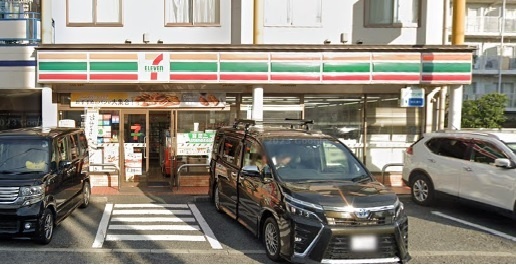 コンビニ　セブンイレブン谷口店（コンビニ）まで414m