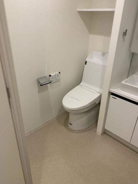 東京メトロ千代田線 乃木坂駅 徒歩2分 14階建 築13年のトイレ写真