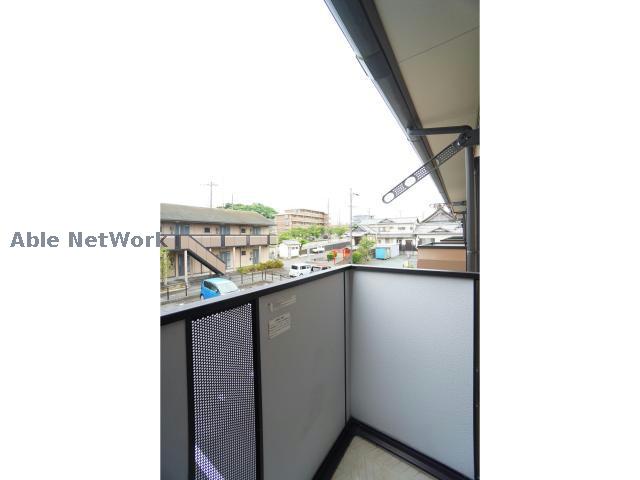 バルコニー　写真は他の号室です
