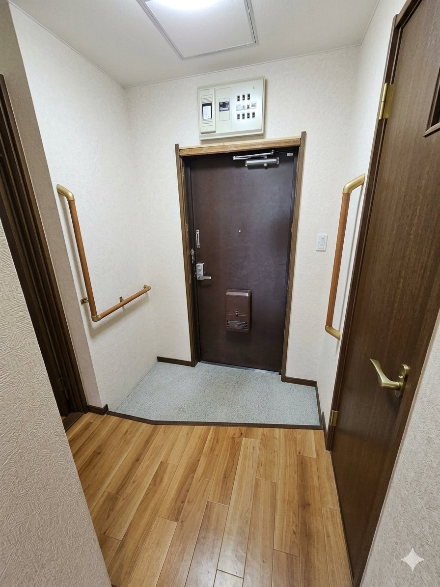 サザンピアIIの玄関写真
