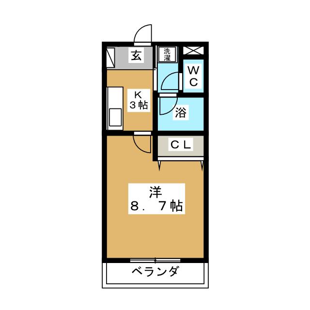 コーポアルチェの間取り写真