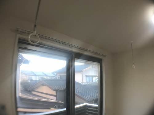 その他設備　室内物干し