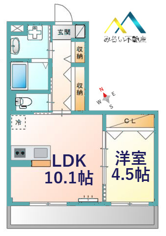 ATB松之内の間取り写真