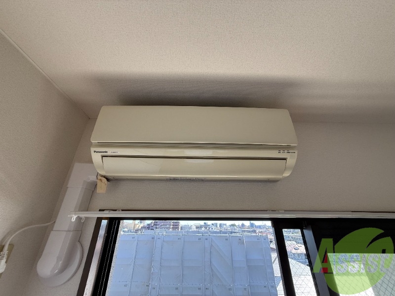 その他設備　エアコンの写真です。入居後すぐにお使いいただけます。