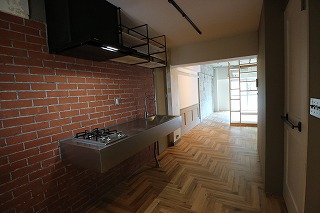 浅賀マンションのキッチン写真