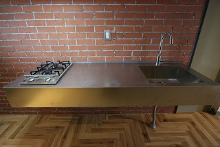 浅賀マンションのキッチン写真