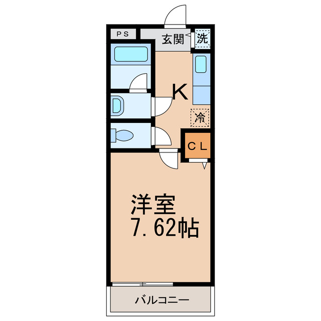 フジパレス秋月３３の間取り