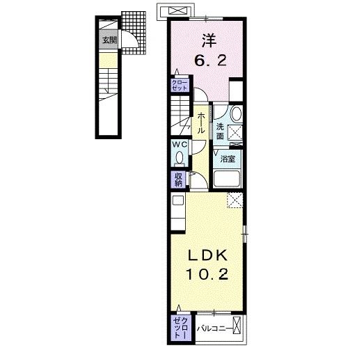 プレミアム２４番館の間取り