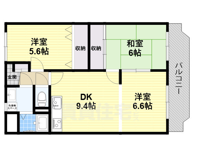 フルーエント5の間取り