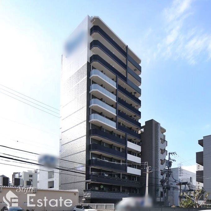 【名古屋市千種区橋本町のマンションの建物外観】