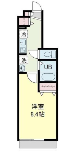 東京都北区堀船３（アパート）の賃貸物件の間取り