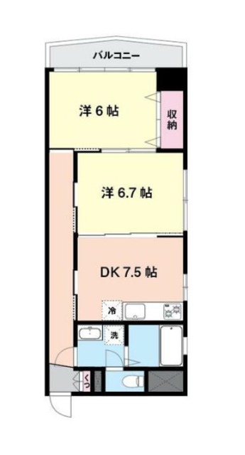 カーサ沼袋の間取り