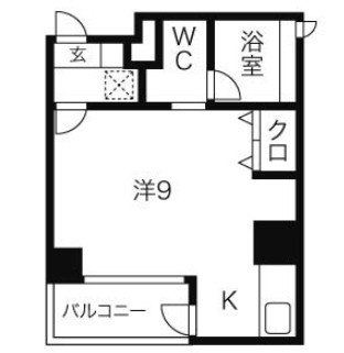 ベレーサ新瑞橋の間取り