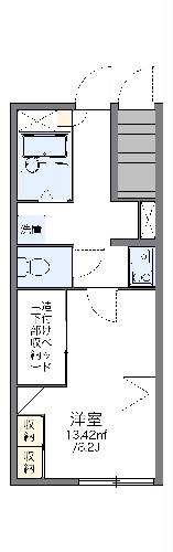 レオパレスルーミング誠の間取り