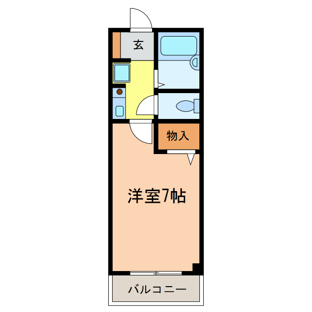 フェスタ千代田の間取り