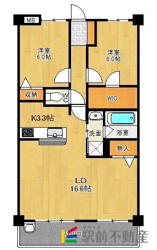 アルファスマート城内の間取り