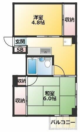 市川ホームズの間取り