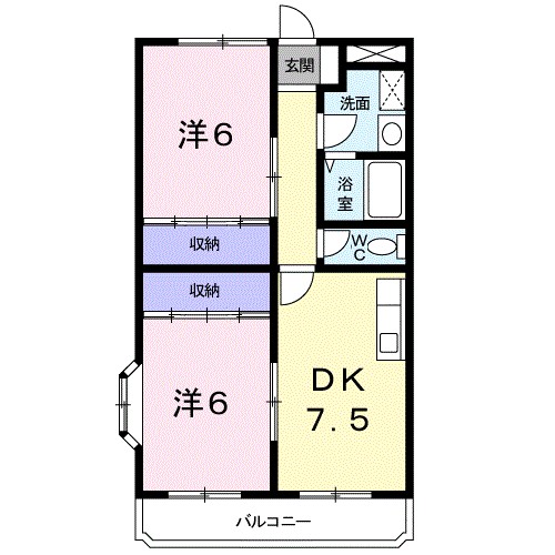 ユーパレスの間取り