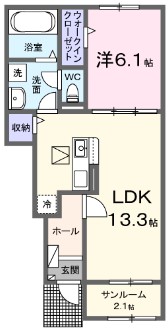 ユーセラーノAの間取り