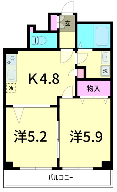 ヴァンヴェールの間取り