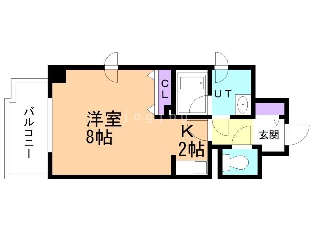 石狩郡当別町園生のマンションの間取り