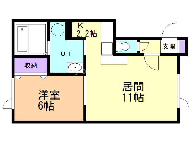 ティアラ２の間取り