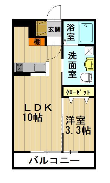 Ｂｉｚ　ＳＴＡＹ　弘前の間取り