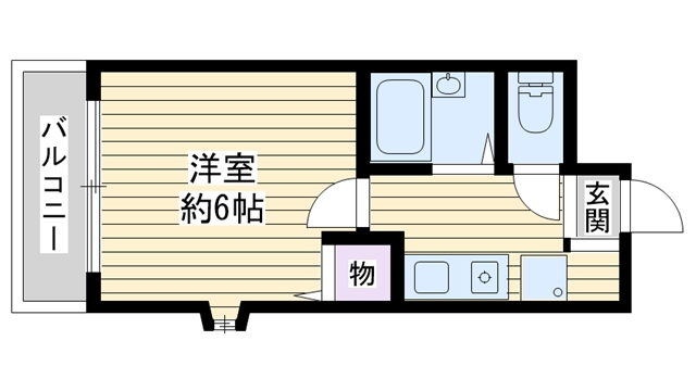 エストマーレ鶴見２番館の間取り