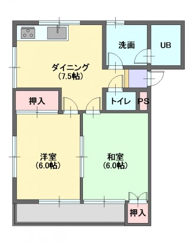 アレストSKの間取り