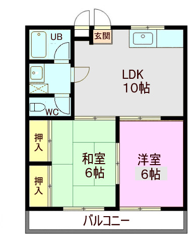 メゾンサイキの間取り