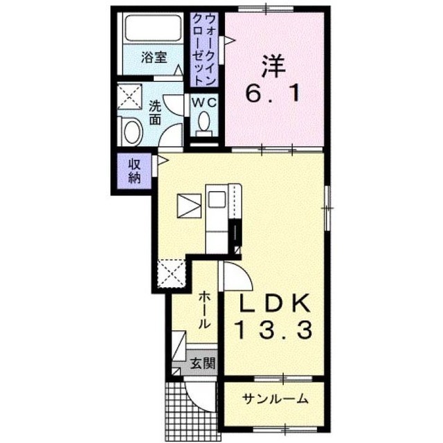 フェニックスＣの間取り