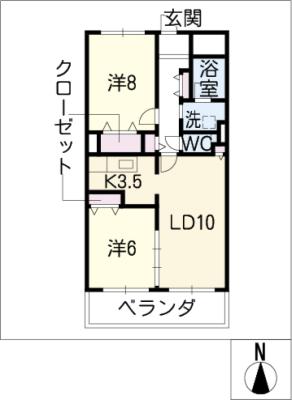 ル・グランIIの間取り