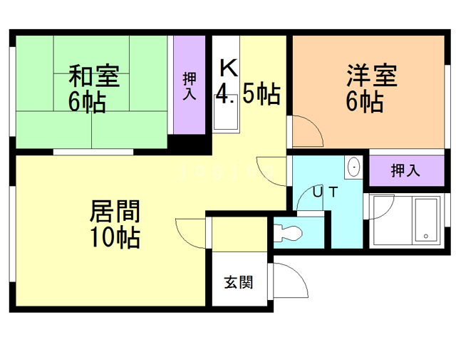 コーポ須戸の間取り