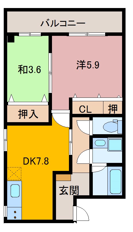 ノースカントリ－の間取り