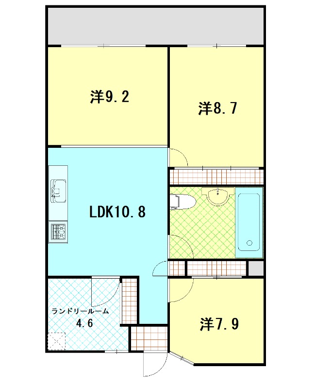 大光不動産BLDGIIIの間取り