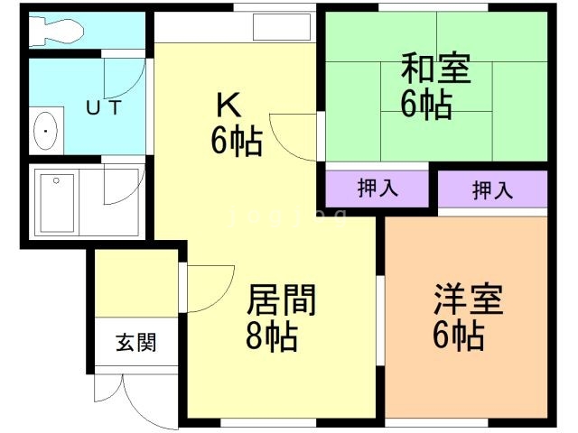 永山６・７マンションの間取り